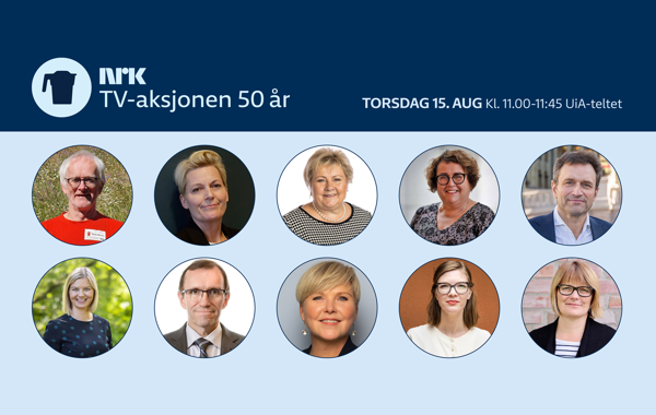 Arendalsuka: 50-årsfeiring med partitopper og andre