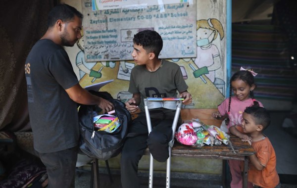 Håp etter krigen: Barn med amputasjoner i Gaza 